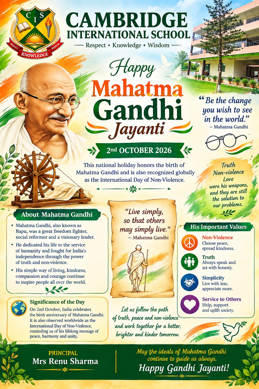 Gandhi Jayanti Celebration 6